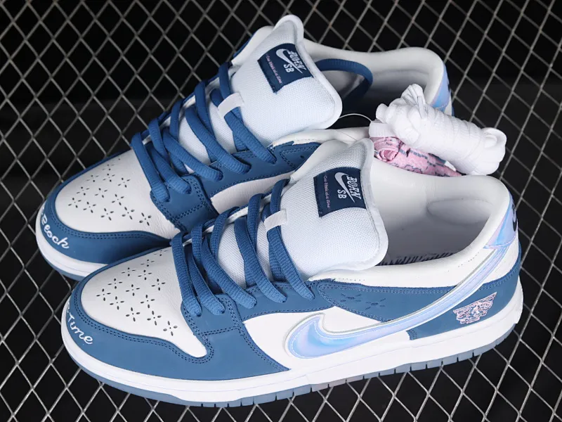 All categories Nk SB Dunk series Nk SB Dunk Low low-top sneakers Born x Raised x Nike SB Dunk American street style joint model SB low-top sports and leisure sneakers FN7819-400